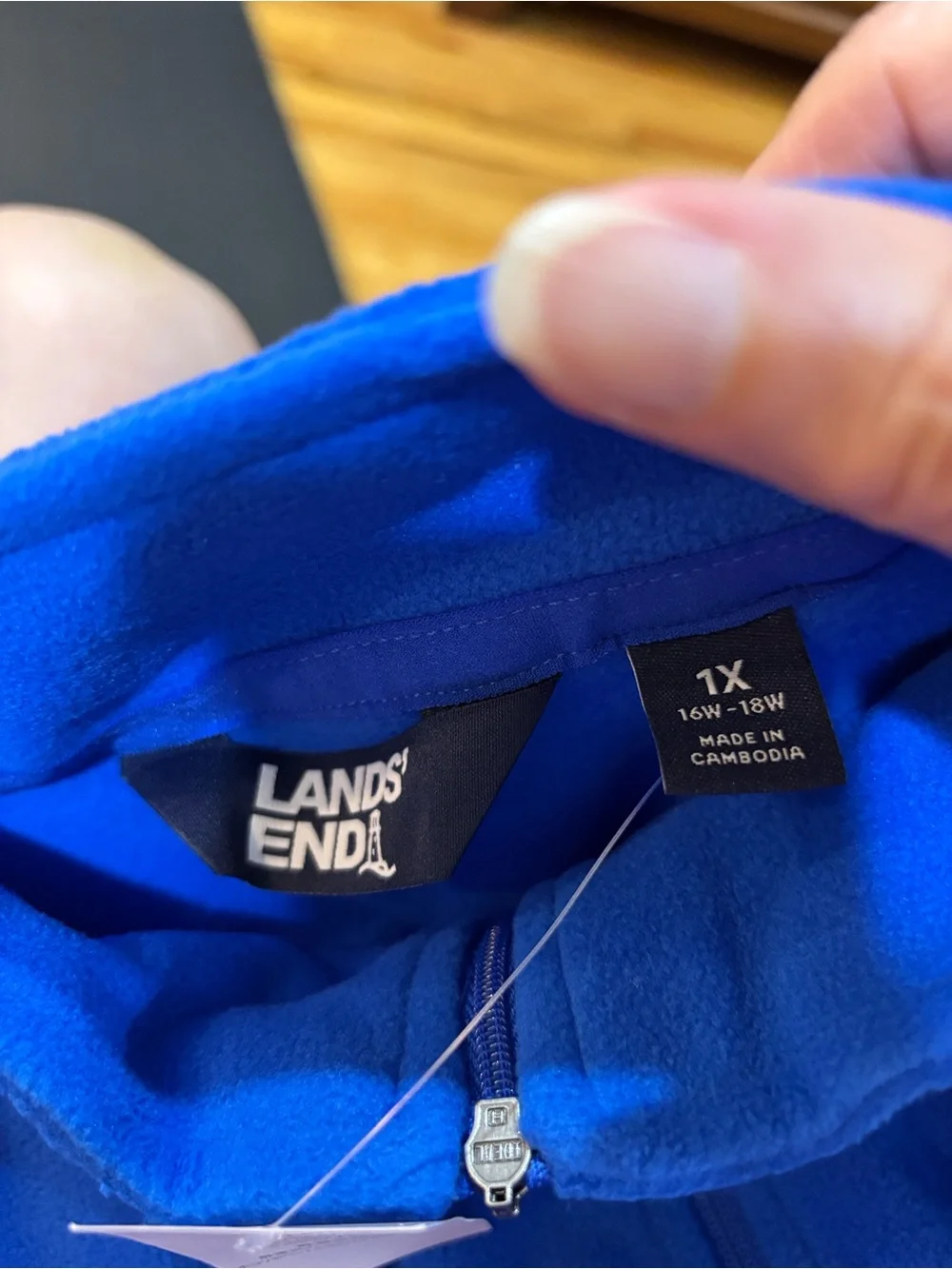 Lands End Quarter Zip